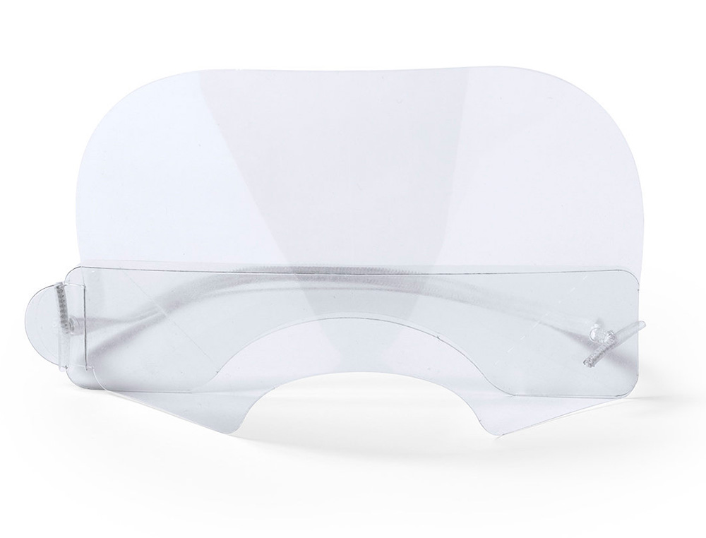 PANTALLA PROTECTORA BUCONASAL LEIBAN CON PROTECTOR PARA BARBILLA MATERIAL PET 17X8,5 CM