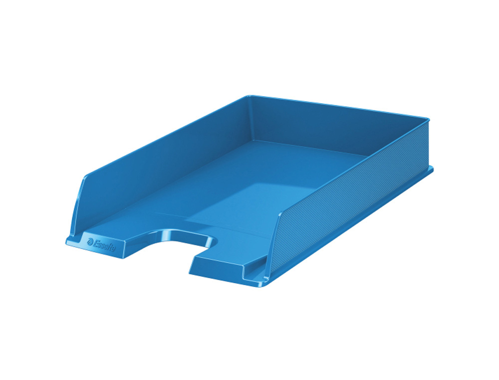 BANDEJA SOBREMESA PLASTICO ESSELTE VIVIDA COLOR AZUL VIVIDA 254X350X61 MM