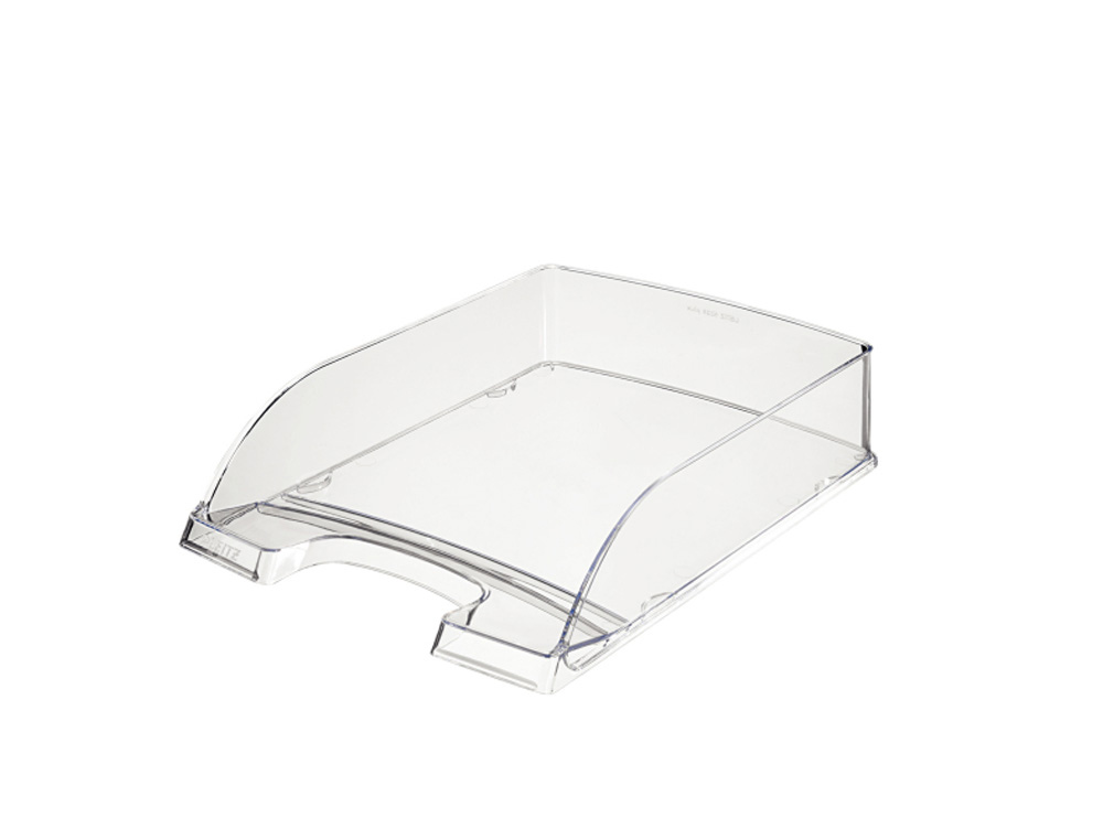 BANDEJA SOBREMESA PLASTICO LEITZ PLUS STANDARD COLOR CRISTAL 255X357X70 MM
