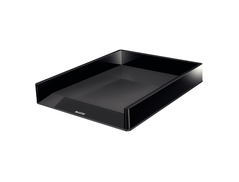 BANDEJA SOBREMESA PLASTICO LEITZ DUAL COLOR NEGRO/ANTRACITA 267X49X336 MM