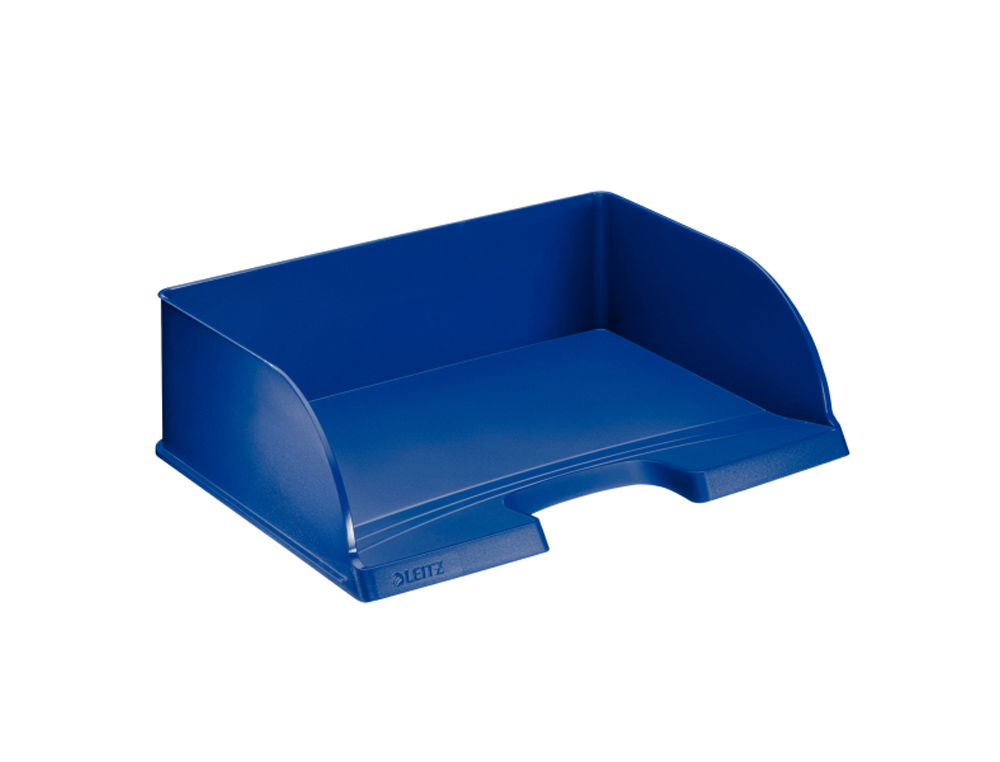 BANDEJA SOBREMESA PLASTICO LEITZ PLUS JUMBO APAISADA COLOR AZUL 363X103X273 MM