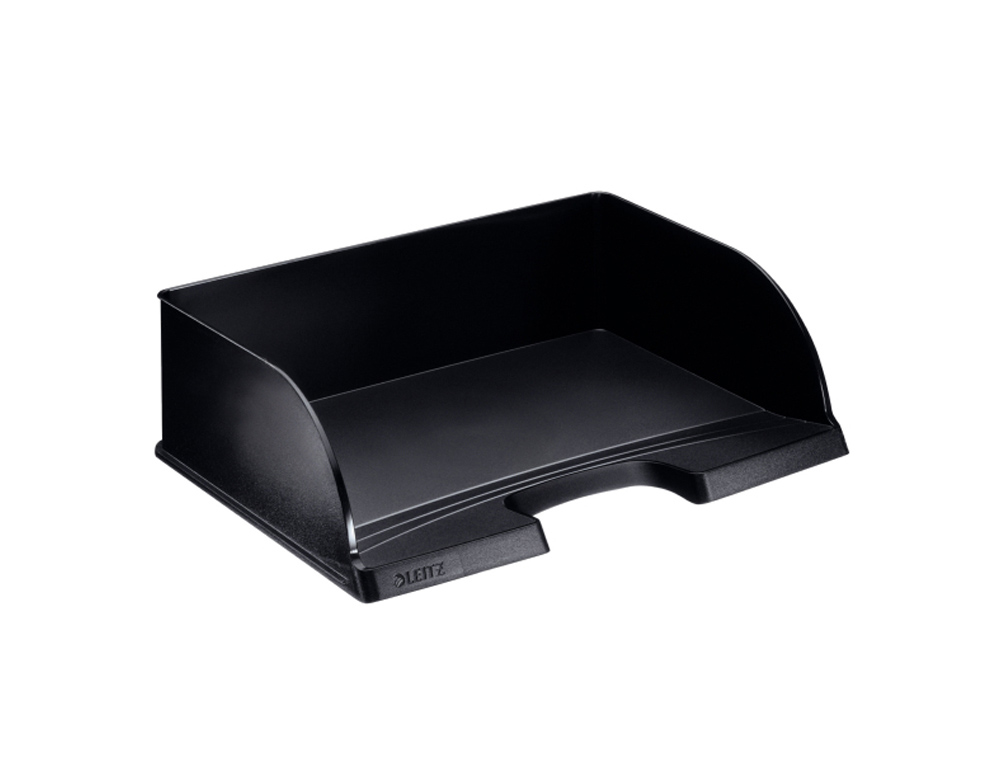 BANDEJA SOBREMESA PLASTICO LEITZ PLUS JUMBO APAISADA COLOR NEGRO 363X103X273 MM