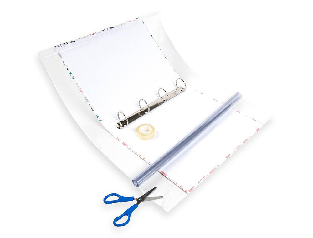 ROLLO PLASTICO FORRALIBROS 0,45X100 MT 70 MC