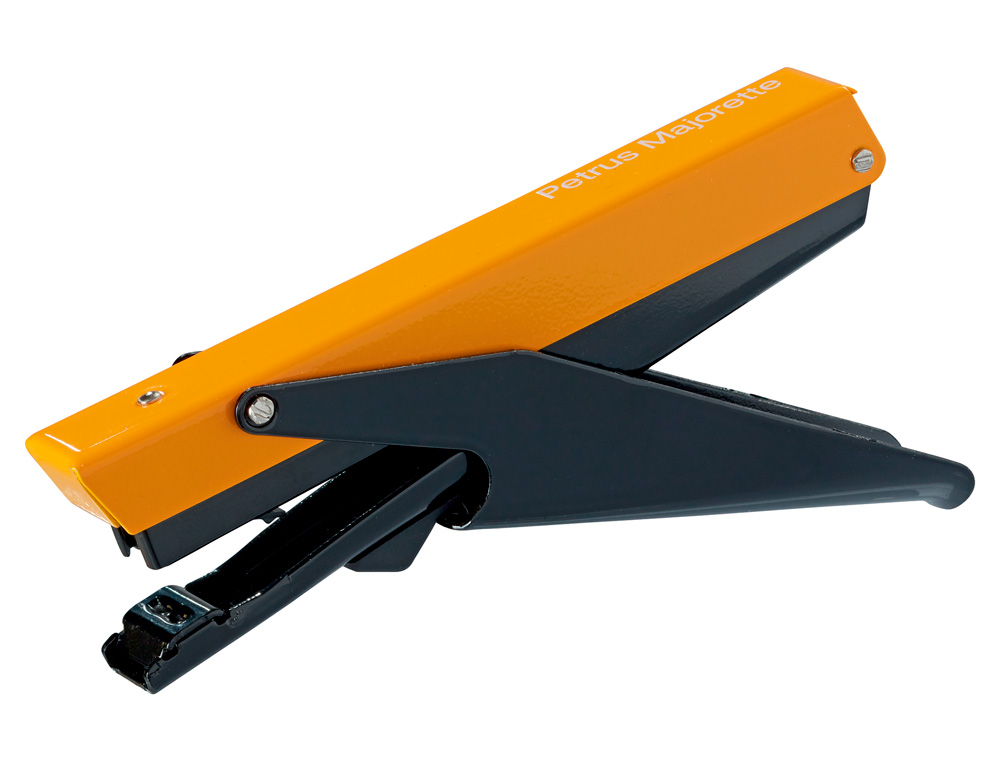 GRAPADORA MAJORETTE DE TENAZA 205-F CAPACIDAD 10 HOJAS SURTIDO 4 COLORES