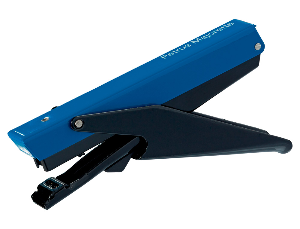 GRAPADORA MAJORETTE DE TENAZA 205-F CAPACIDAD 10 HOJAS SURTIDO 4 COLORES