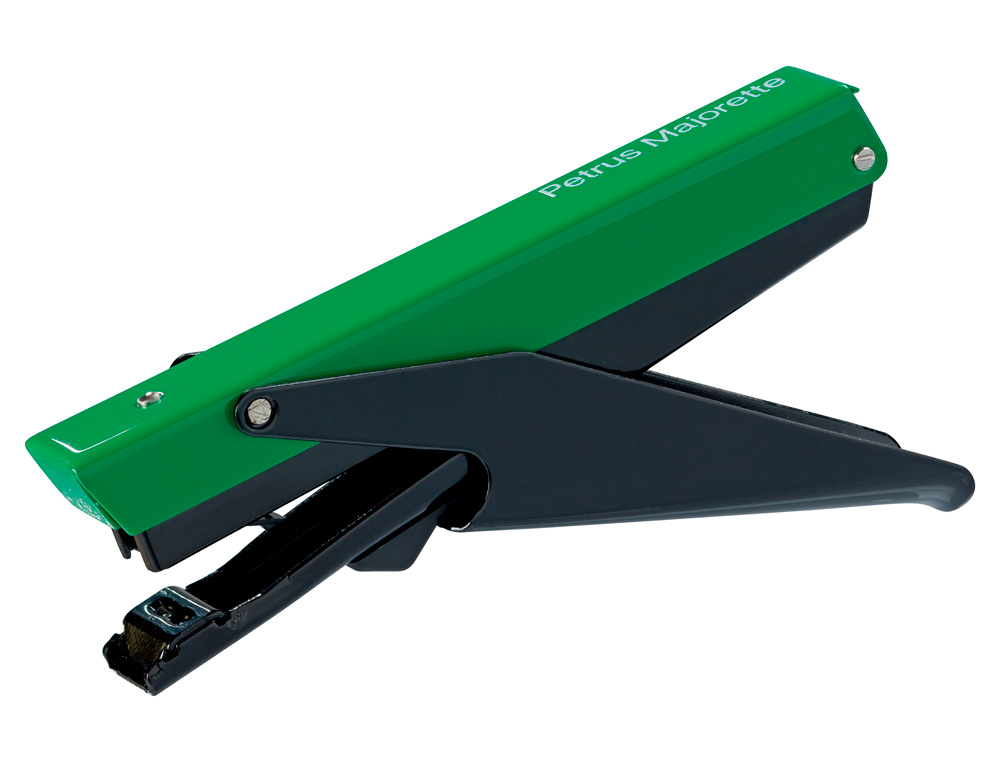 GRAPADORA MAJORETTE DE TENAZA 205-F CAPACIDAD 10 HOJAS SURTIDO 4 COLORES