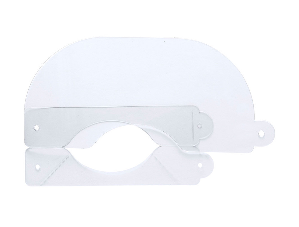 PANTALLA PROTECTORA BUCONASAL LEIBAN CON PROTECTOR PARA BARBILLA MATERIAL PET 17X8,5 CM