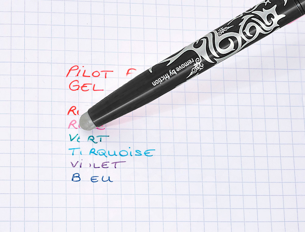 BOLIGRAFO PILOT FRIXION BALL BORRABLE 0,7 MM PUNTA MEDIA NEGRO EN BLISTER
