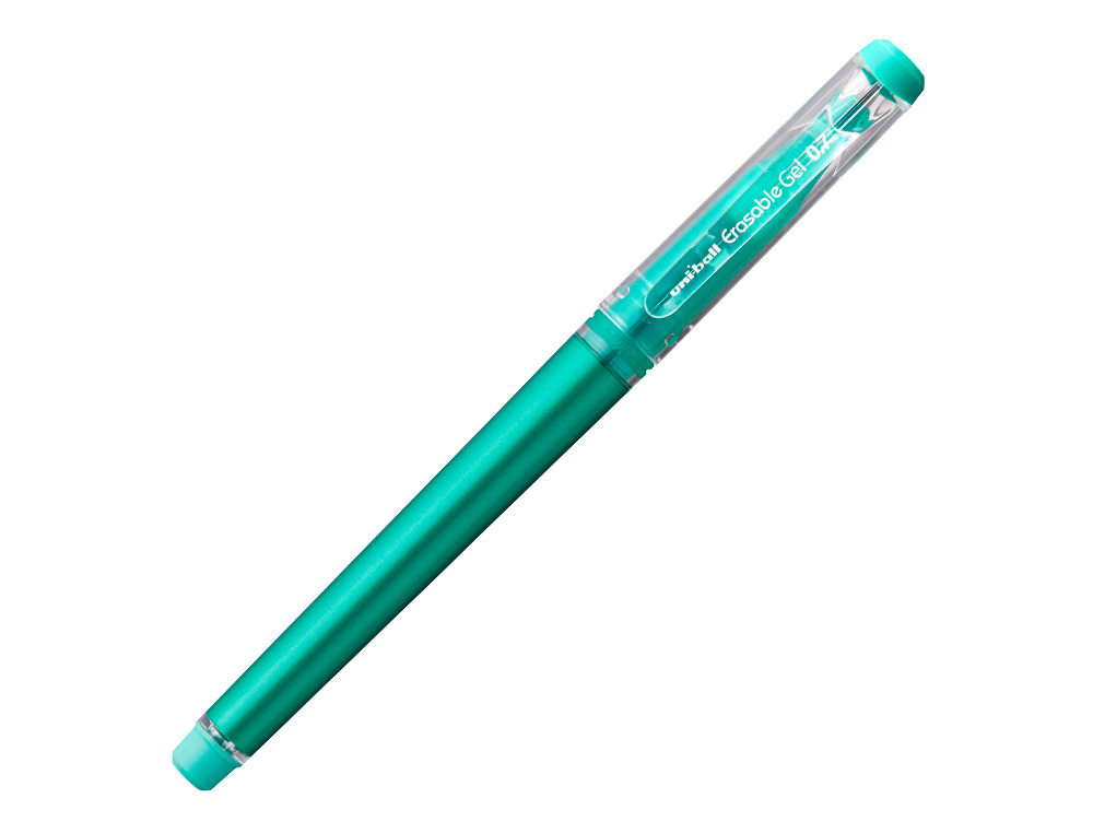 ROTULADOR UNI-BALL ROLLER UF-222 TINTA GEL BORRABLE 0,7 MM VERDE
