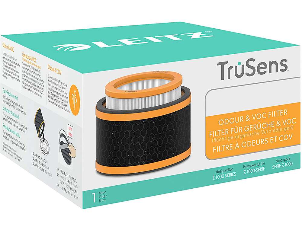 FILTRO HEPA LEITZ PARA PURIFICADOR DE AIRE PEQUEÑO Z-1000 PARA OLORES Y COVID
