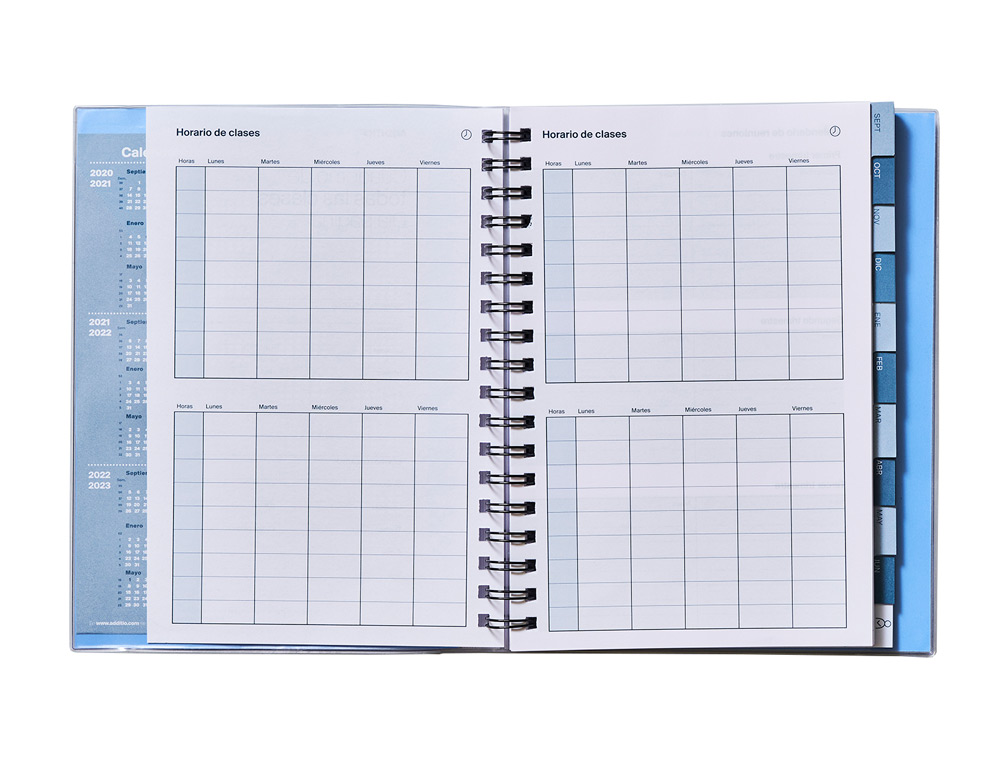 CUADERNO DE TODAS LAS CLASES DP ADDITIO PLANIFICACION DIA PAGINA EVALUACION CONTINUA