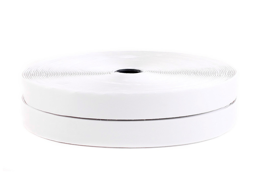 CINTA DE CIERRE ADHESIVA LIDERPAPEL VELCRO BLANCO 20MM X 10M