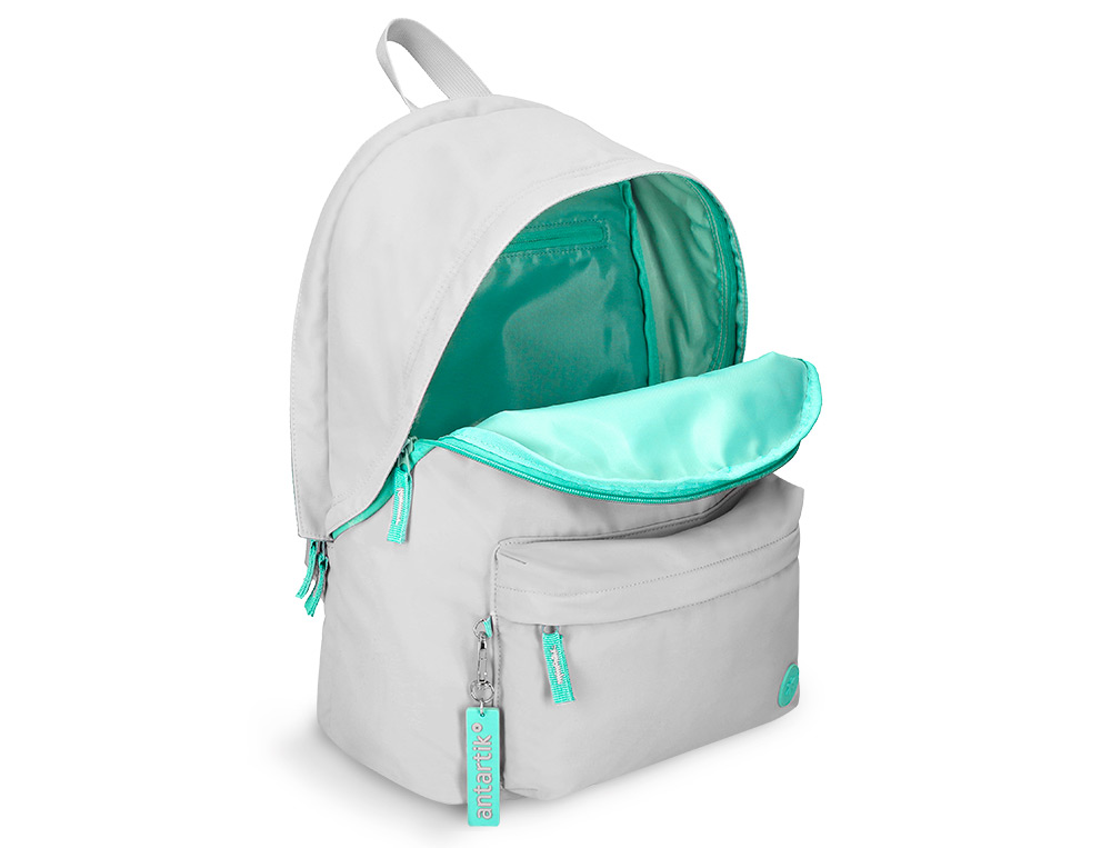 MOCHILA ANTARTIK BASIC PACK CON BOLSILLO PARA PORTATIL GRIS 20 L 300X160X420 MM