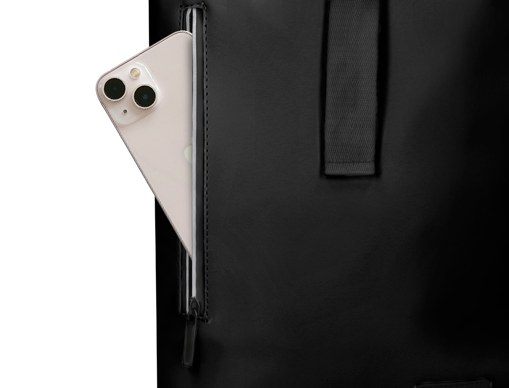 MOCHILA ANTARTIK ROLL PACK WATERPROOF ENROLLABLE GRAN CAPACIDAD COLOR NEGRO 480X130X280 MM