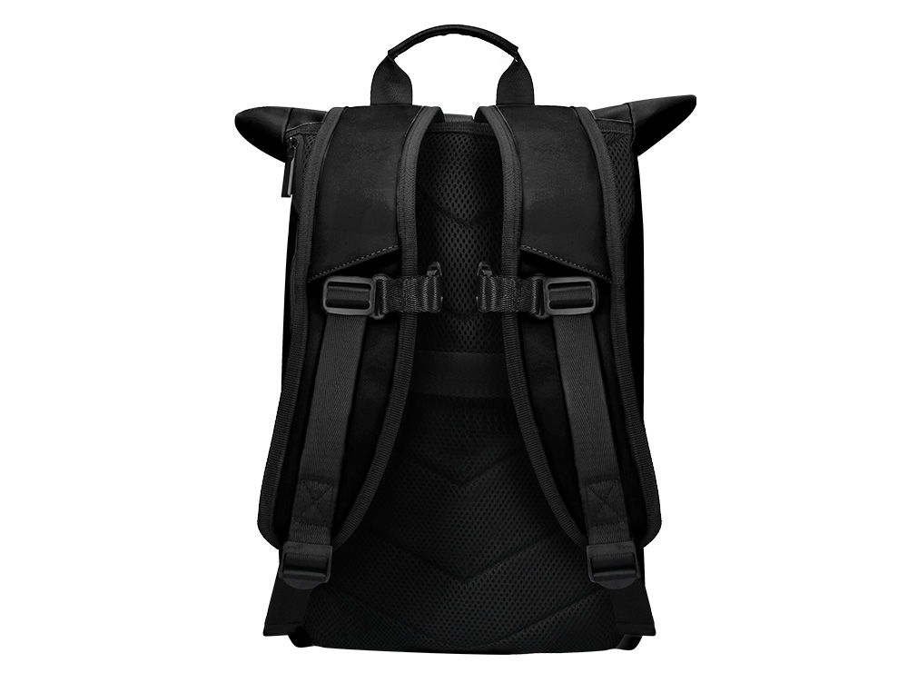 MOCHILA ANTARTIK ROLL PACK WATERPROOF ENROLLABLE GRAN CAPACIDAD COLOR NEGRO 480X130X280 MM