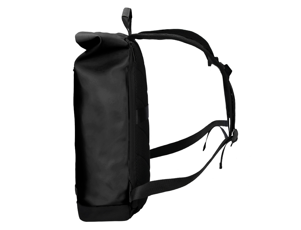 MOCHILA ANTARTIK ROLL PACK WATERPROOF ENROLLABLE GRAN CAPACIDAD COLOR NEGRO 480X130X280 MM