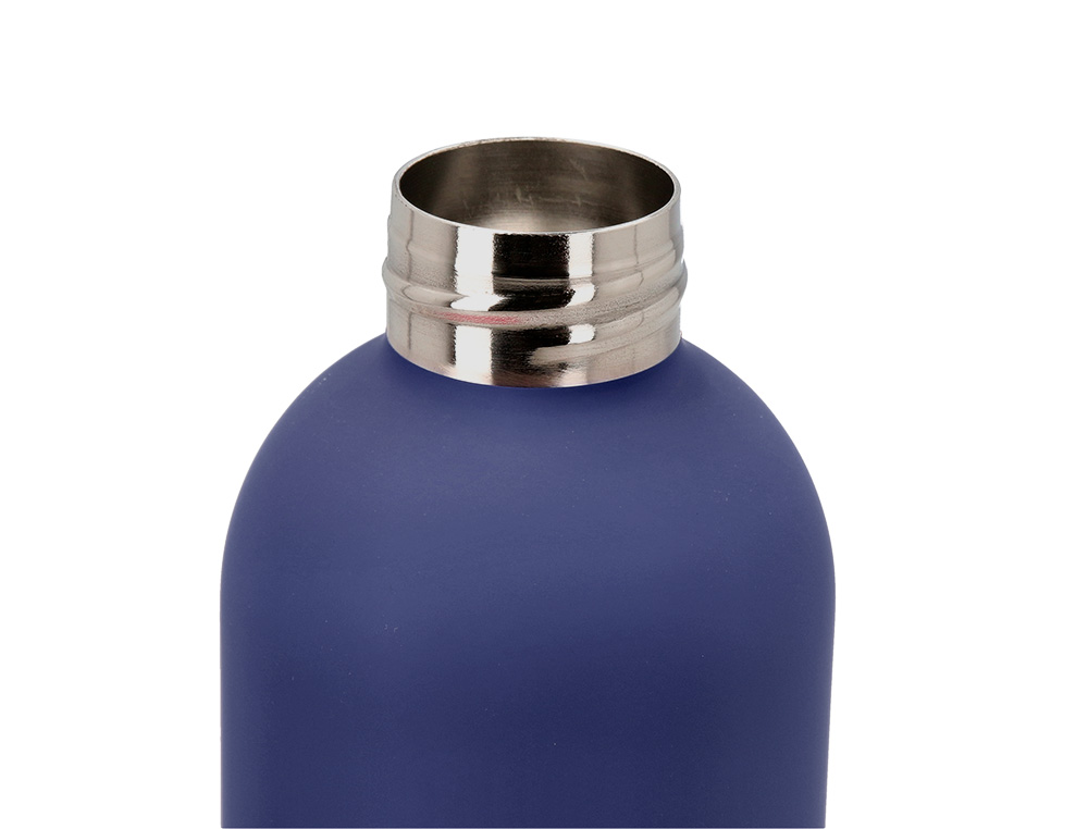BOTELLA PORTALIQUIDOS ANTARTIK ISOTERMICA ACERO INOXIDABLE LIBRE DE BPA COLOR AZUL 500 ML