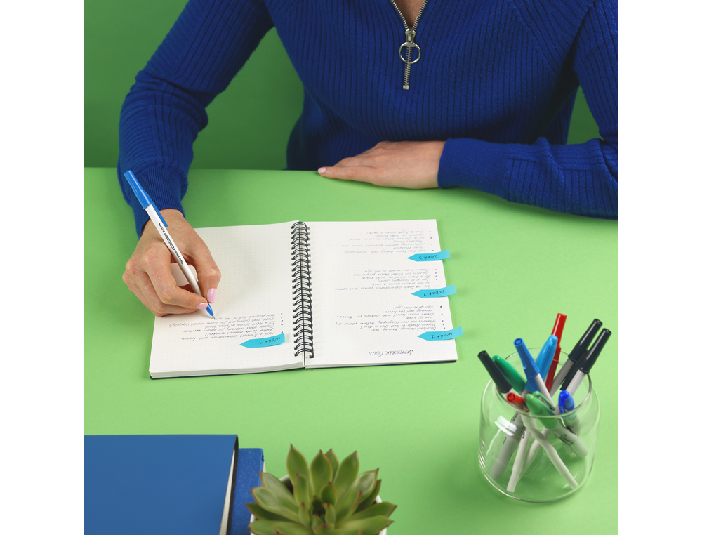 BOLIGRAFO PAPER MATE KILOMETRICO PUNTA 1 MM PLASTICO RECICLADO 80% COLOR NEGRO