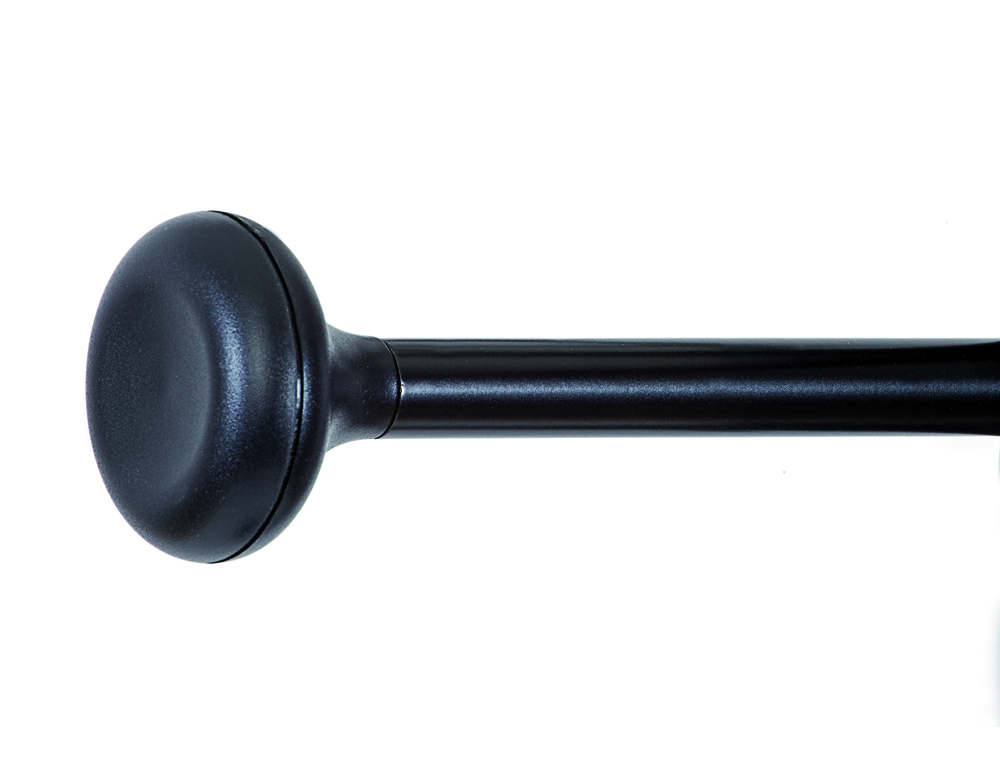 PERCHERO METALICO MAULGRANDO 8 COLGADORES Y PARAGUERO COLOR NEGRO 390X1750X390 MM