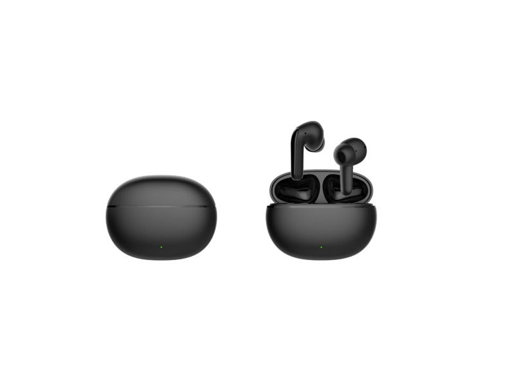 AURICULAR DAEWOO TWS IN-EAR BLUETOOTH 5.3 CON ESTUCHE DE CARGA USB TIPO-C AUTONOMIA 6 HORAS COLOR NEGRO