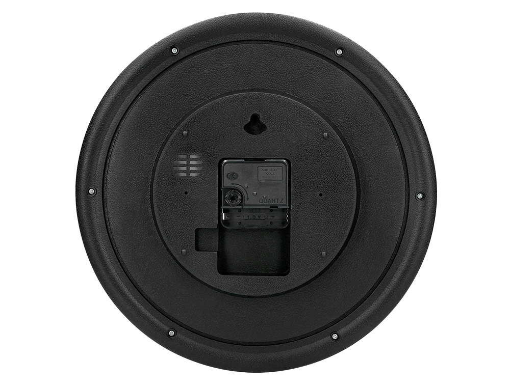 RELOJ Q-CONNECT DE PARED PLASTICO OFICINA REDONDO 30 CM MARCO BLANCO