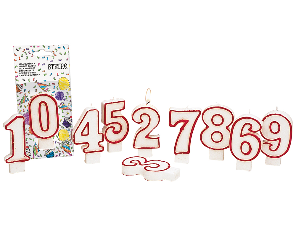 VELA CUMPLEAÑOS LIDERPAPEL Nº0