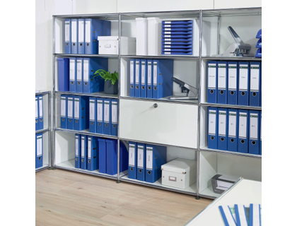 ARCHIVADOR DE PALANCA LEITZ 180 DIN A4 MAXI POLIPROPILENO LOMO 80 MM COLOR AZUL