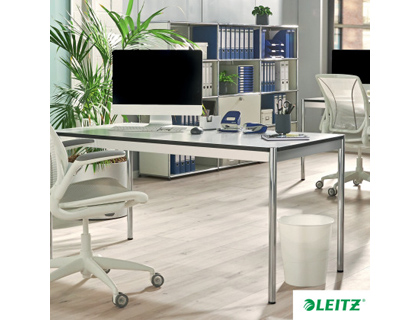 ARCHIVADOR DE PALANCA LEITZ 180 DIN A4 MAXI POLIPROPILENO LOMO 80 MM COLOR AZUL