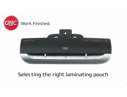 BOLSA DE PLASTIFICAR GBC DIN A4 2X125 MICRAS AUTOADHESIVA CAJA DE 100 UNIDADES