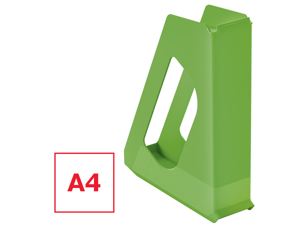 REVISTERO ESSELTE EUROPOST COLOR VERDE VIVIDA 72X313X260 MM
