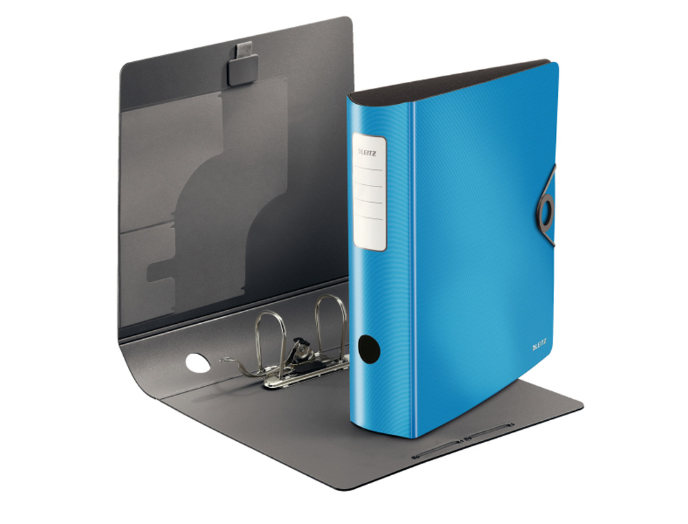 ARCHIVADOR DE PALANCA LEITZ ACTIVE SOLID POLYFOAM 180 DIN A4 LOMO 82 MM COLOR AZUL