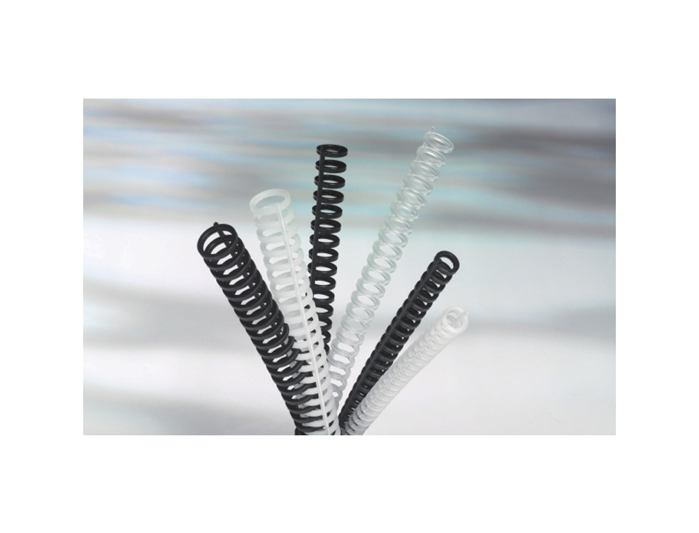 CANUTILLO GBC IBICLICK PLASTICO BLANCO 16 MM CAJA DE 50 UNIDADES