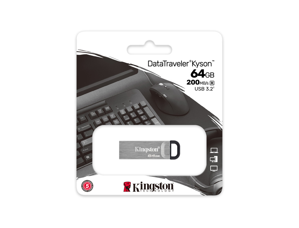 MEMORIA KINGSTON PENDRIVE KYSON 64GB
