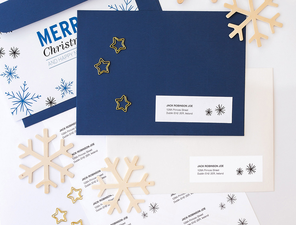 ETIQUETA ADHESIVA Q-CONNECT KF10651 TAMAÑO 96,5X33,9 MM FOTOCOPIADORA LASER INK-JET CAJA CON 100 HOJAS DIN A4