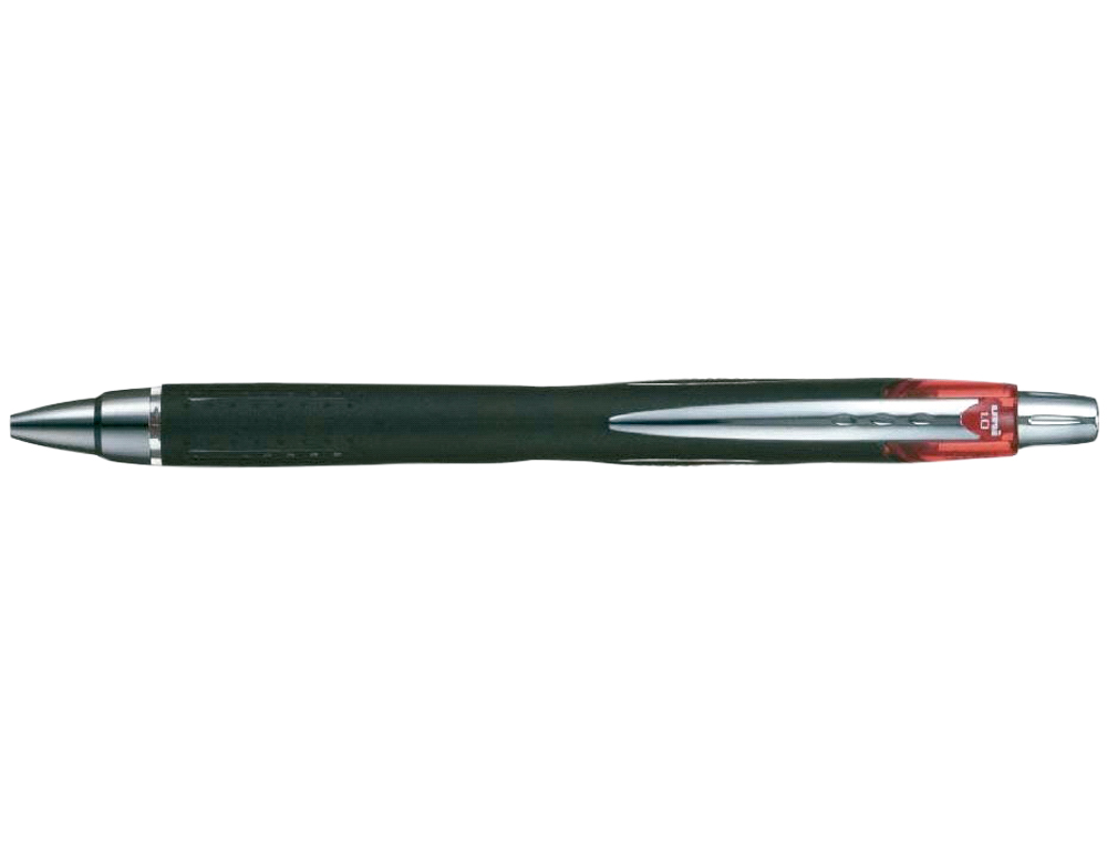 BOLIGRAFO UNI-BALL JETSTREAM SXN-210 RETRACTIL TINTA HIBRIDA COLOR ROJO