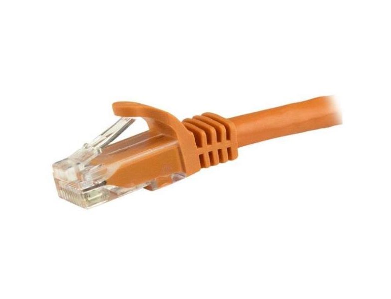 CABLES FIBRA / ETHERNET / TELEF. STARTECH CABLE 10M NARANJA DE RED CAT6