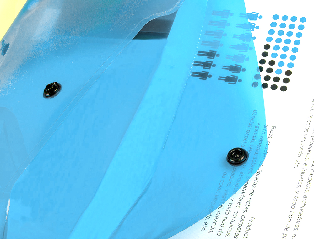 CARPETA LIDERPAPEL DOSSIER BROCHE POLIPROPILENO DIN A4 PACK DE 4 COLORES SURTIDOS