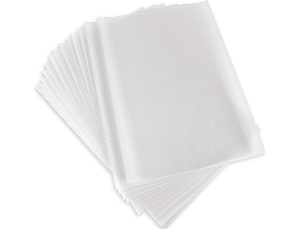 PAPEL VEGETAL LIDERPAPEL A3 90GR 297X420MM SOBRE DE 12 HOJAS
