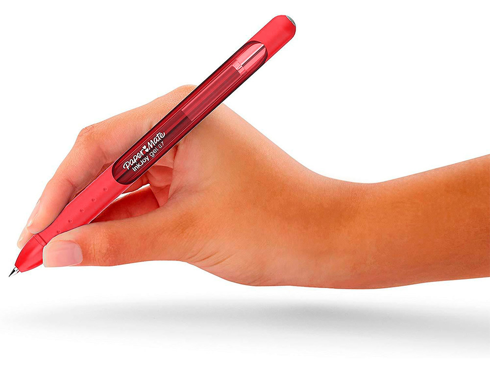 BOLIGRAFO PAPER MATE INKJOY RETRACTIL GEL PEN TRAZO 0,7 MM ROJO