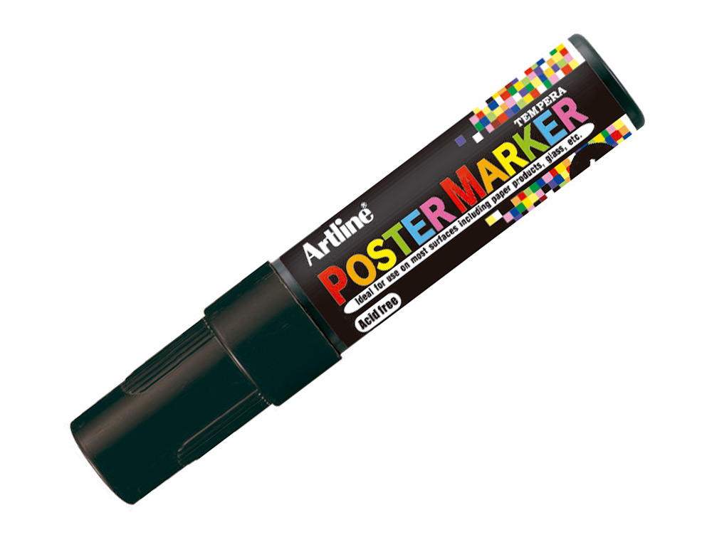 ROTULADOR ARTLINE POSTER MARKER EPP-6-NEG PUNTA REDONDA 6 MM COLOR NEGRO
