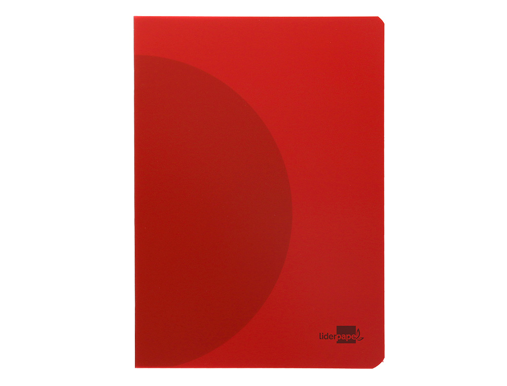 LIBRETA LIDERPAPEL 360 TAPA DE PLASTICO A5 48 HOJAS 90GR 5MM CON DOBLE MARGEN COLORES SURTIDOS