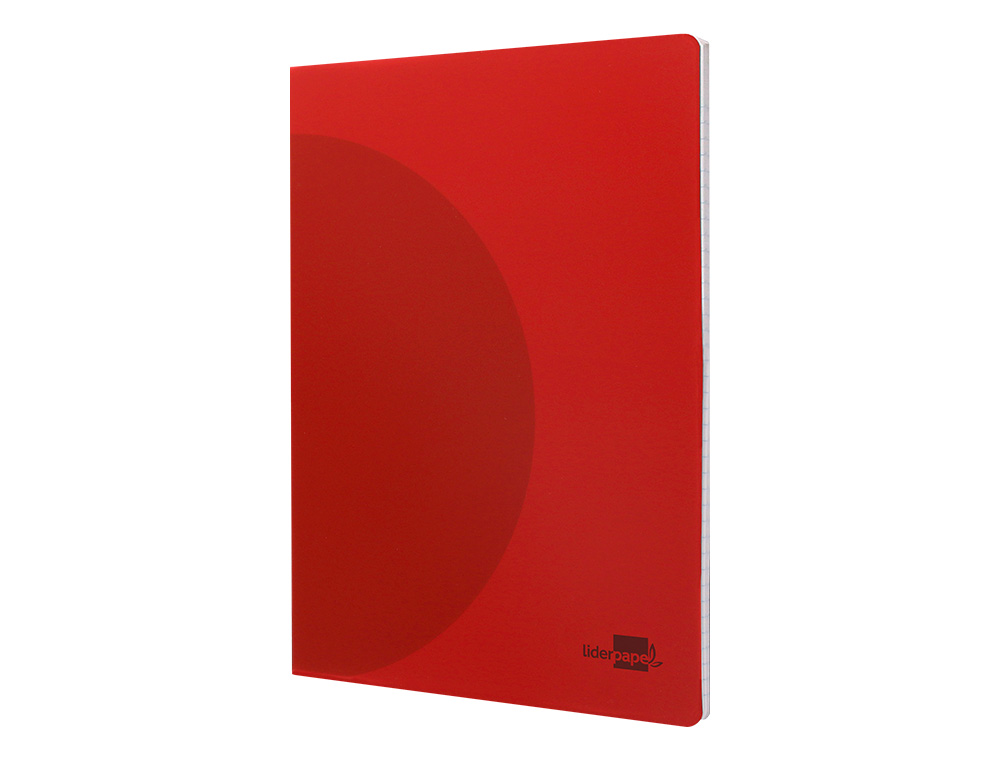 LIBRETA LIDERPAPEL 360 TAPA DE PLASTICO A5 48 HOJAS 90GR 5MM CON DOBLE MARGEN COLORES SURTIDOS