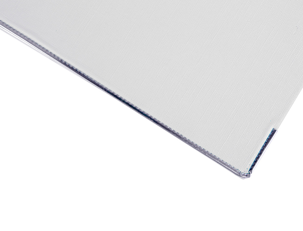 ARCHIVADOR DE PALANCA LIDERPAPEL A4 DOCUMENTA FORRADO PVC CON RADO LOMO 75MMBLANCO COMPRESOR METALICO