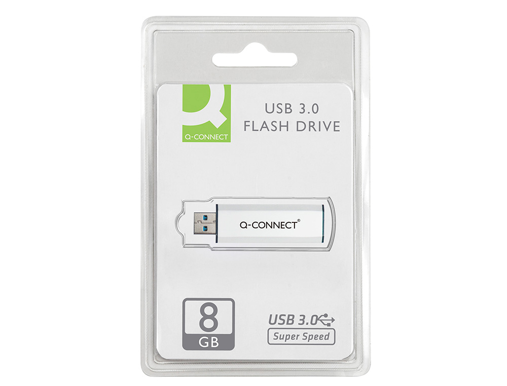 MEMORIA USB Q-CONNECT FLASH 8 GB 3.0