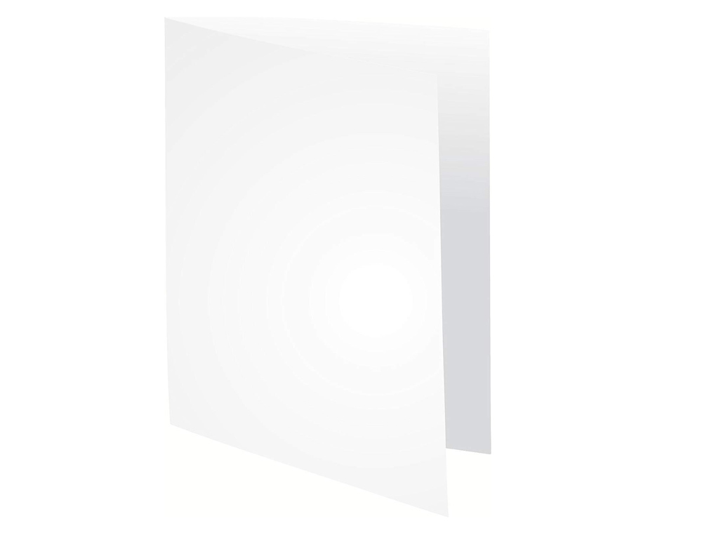 SUBCARPETA PAPEL EXACOMPTA DIN A4 BLANCA 80 GR
