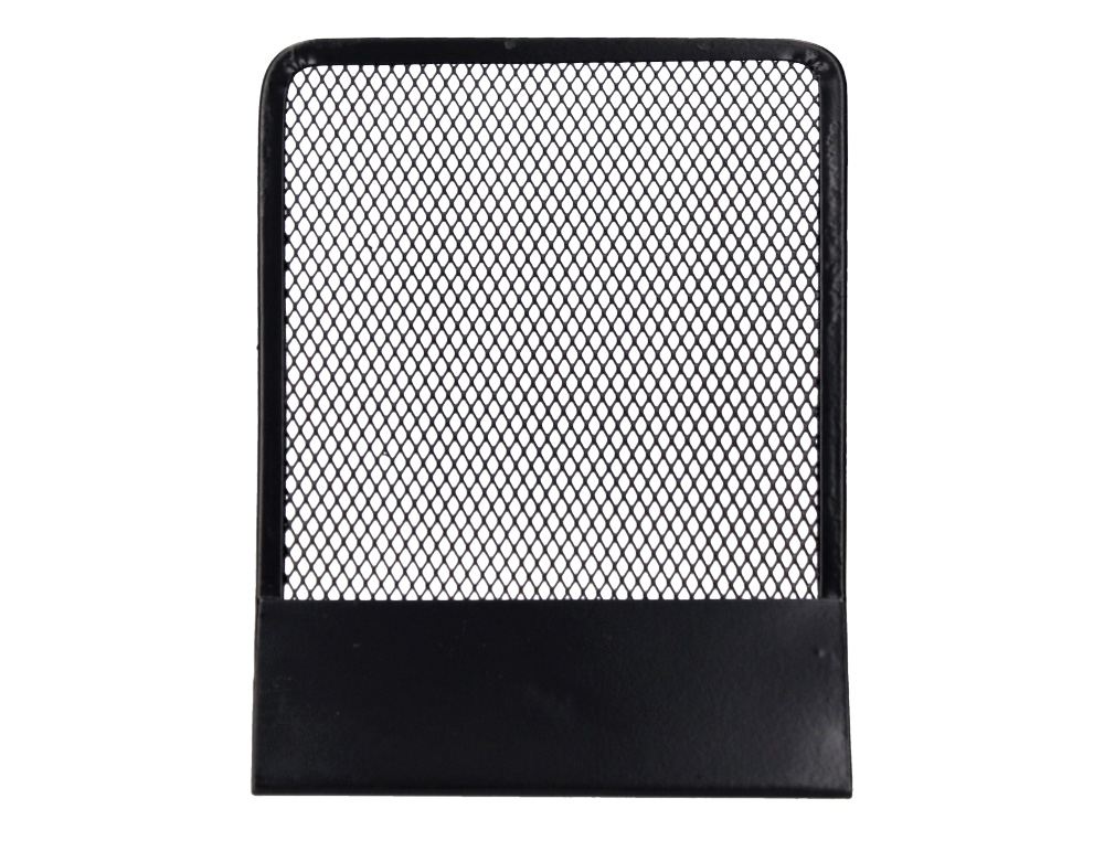 APOYALIBROS METALICO Q-CONNECT KF15098 REJILLA NEGRO JUEGO 165X152X135 MM