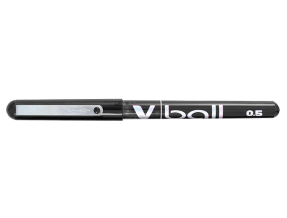 ROTULADOR PILOT ROLLER V-BALL NEGRO 0.5 MM