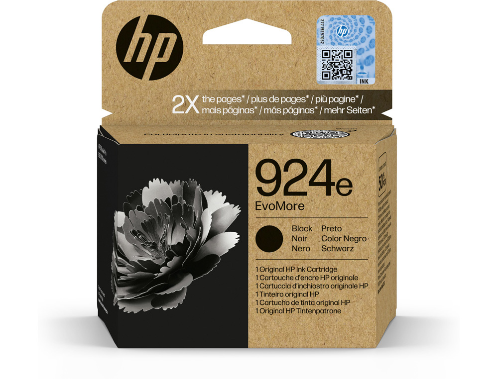 INK-JET HP N 924E EVOMORE NEGRO