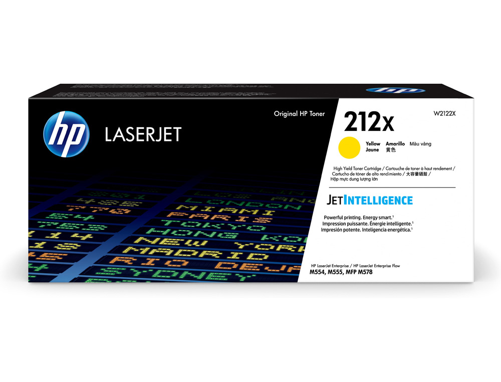 TONER HP N 212X COLOR LJ M555 AMARILLO 10.000 PAGINAS