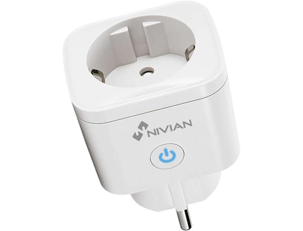 ENCHUFE INTELIGENTE NIVIAN 16A WIFI 2.4GHZ